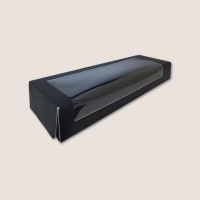 Karton Sushi-Box Slim schwarz 480Stück