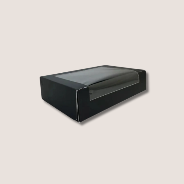 Karton Sushi-Box XL schwarz 320Stück
