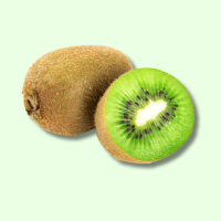 Frisch Kiwi gr&uuml;n St&uuml;ck