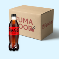 Coca-Cola Zero PET 12x0,5l zzgl. Pfand