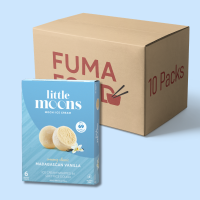 Little Moons Mochi Vanilla-Eiscreme 10x6 St&uuml;ck Karton