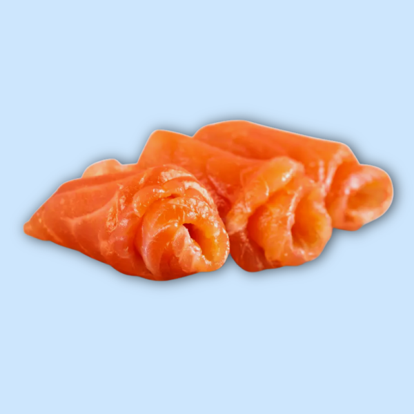Sliced smoked salmon, 0.9–1.6 kg – per kg