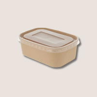 Papp-Mikrowellenschale 750ml Kraftbraun 300STK