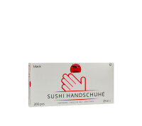 TPE Sushihandschuhe M, Schwarz, 200STK, Packung