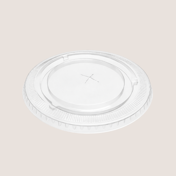Nắp cho cốc uống nước RPET có hình chữ thập, đường kính 95mm, 16 x 50 chiếc/thùng