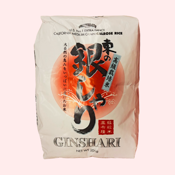 Ginshari Sushi Reis Calrose 20kg