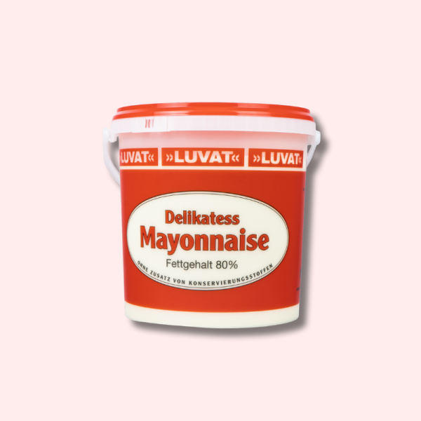 LUVAT Mayonnaise cao cấp 80% 9 lít