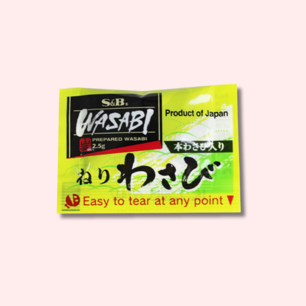 Wasabipaste Sachet Take Out 500x2,5g
