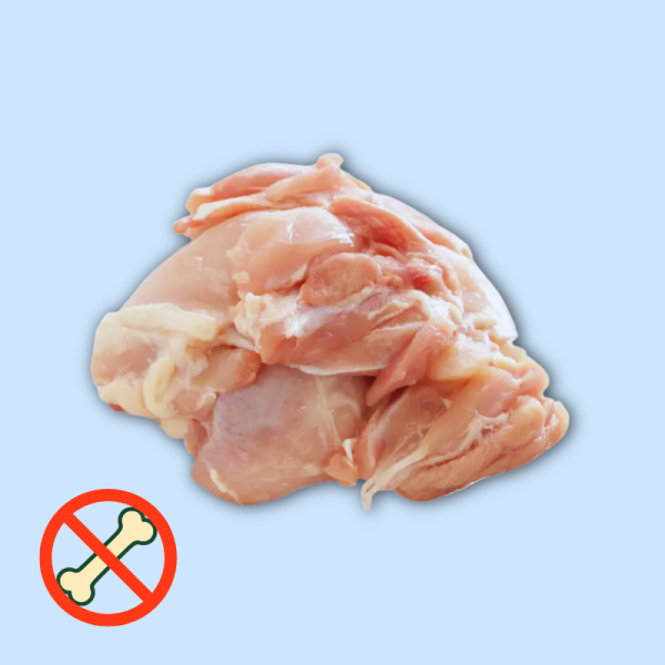 Đùi gà đông lạnh không xương, còn da, 6 gói x 2kg, đóng gói PL, Halal