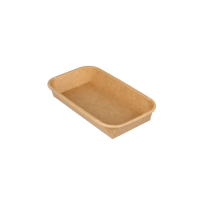 Sushi Box with Lid S TA-01 160x90x25mm Kraft PE 600 pcs