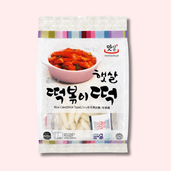 Matamun Tteokbokki Reiskuchen Stangen 600g