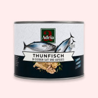 Adria Thunfisch in Saft 1,705g Abtropfgewicht 1260g Dose