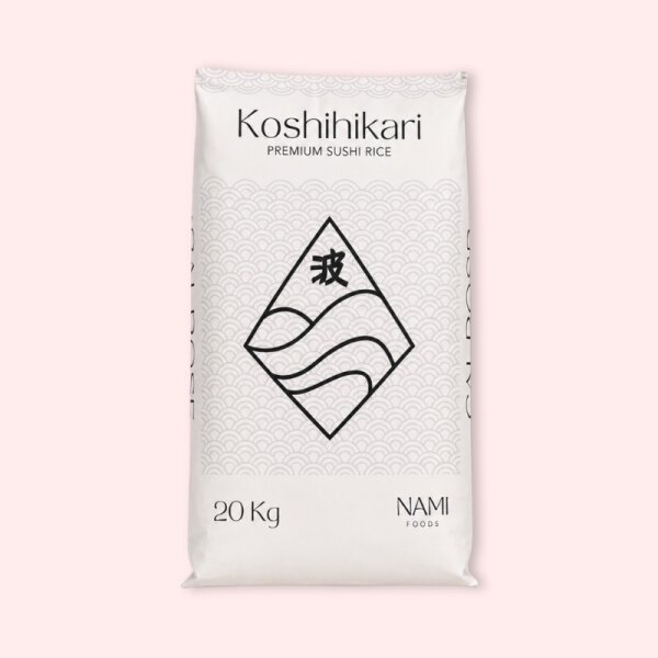 Nami Premium Sushi Rice Koshihikari 20kg