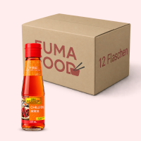 LKK Chili Oil, 12 x 207 ml, carton
