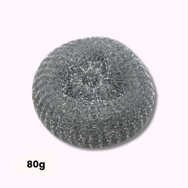 Putzschwamm Stahlwolle 80g 10Stück