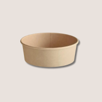 Papp-Salatschale 750ml Ø148mm Braun 300Stück