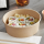Papp-Salatschale 750ml Ø148mm Braun 300Stück