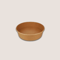Papp-Salatschale 900ml Ø184mm Braun 300Stück