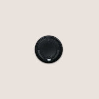 PS-Deckel Kaffeebecher Ø90mm Schwarz 1000Stück