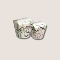 Papp-Nudelbox M 26oz Bambus-Pagode 500St&uuml;ck