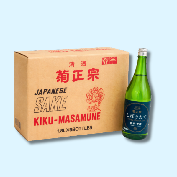 Rượu sake Kikumasamune Junmai 6 chai x 1,8 lít